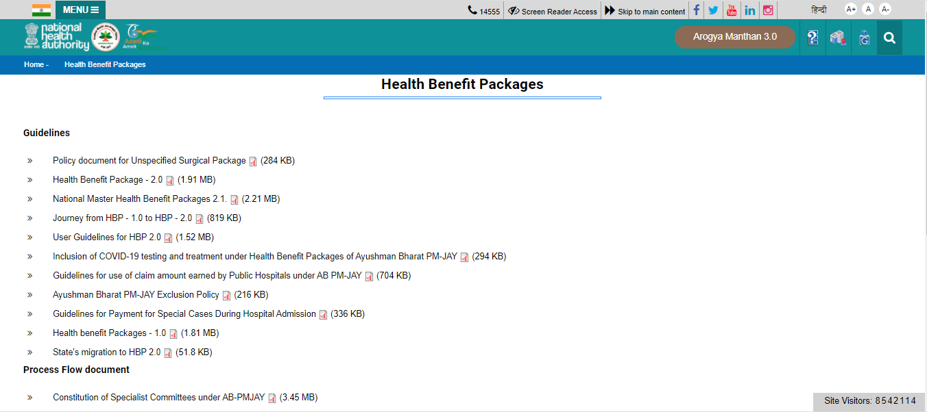 Health Benefit Package