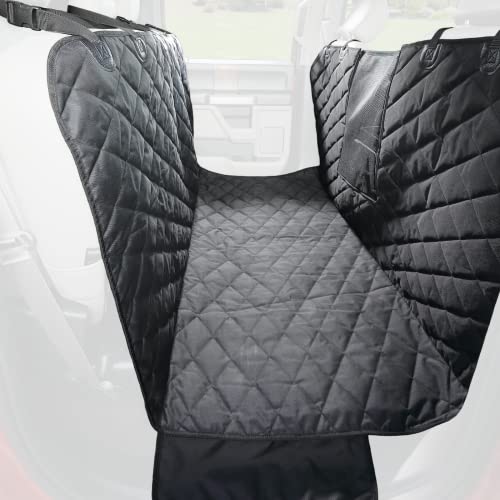 4Knines Front Seat Cover for Dogs (Black)