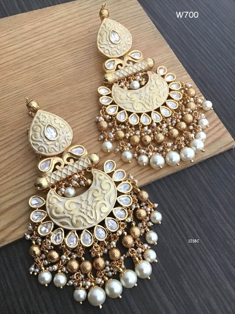 Meenakari jhumkas hot sale online shopping