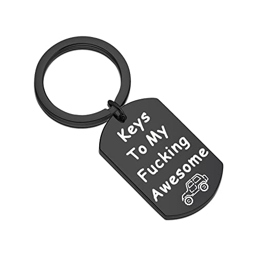 HNYYZL Auto Parts Metal Key Chain, 6 PCS Auto Part Model Keychain Set,  Turbo Keychain, Manual Shift Box Keychain, Brake Rotor Keychain, Wheel Tire  Rim