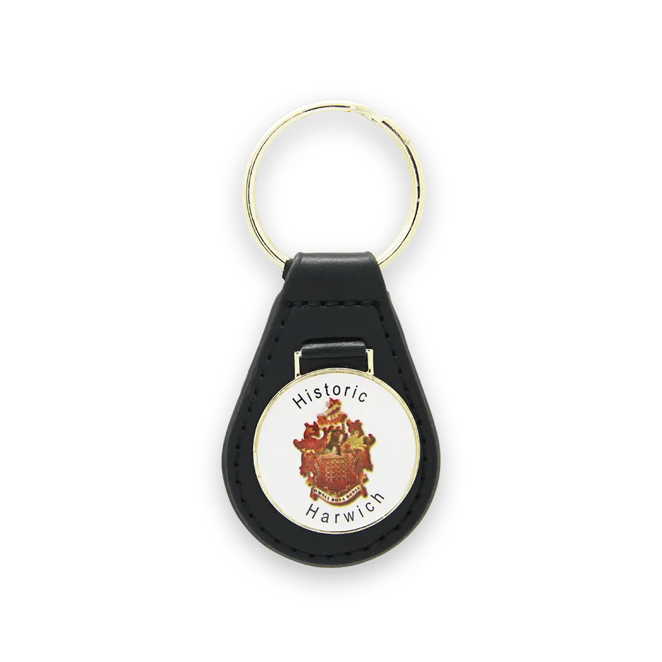 Promotional Gifts Vintage Custom Logo Key Ring Holder Genuine