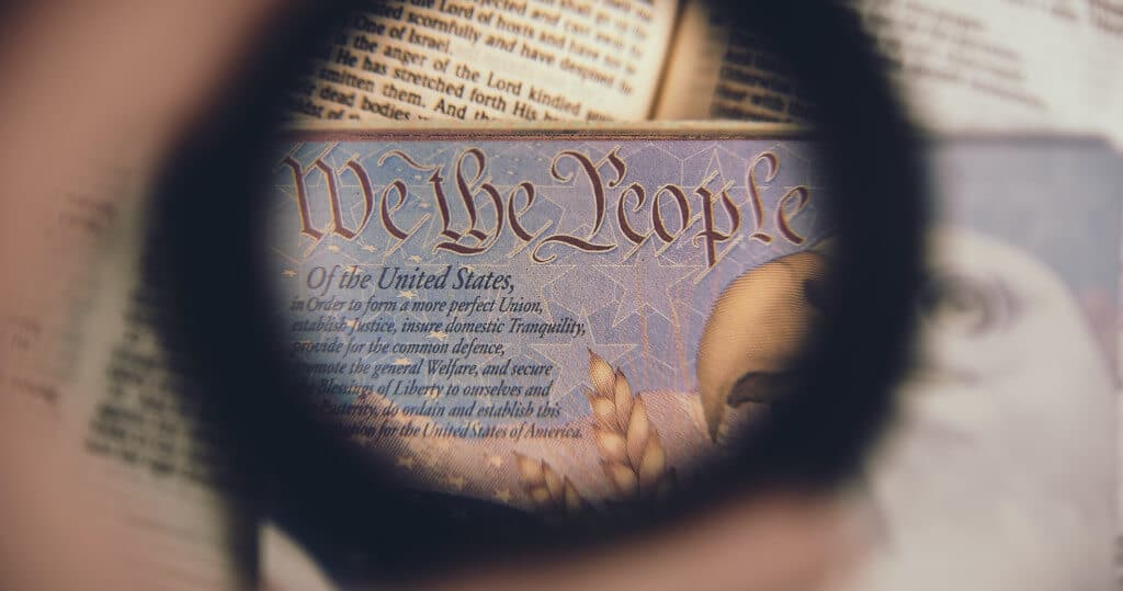 The Preamble to the U.S. Constitution Text, History & Purpose