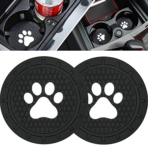 2.75 in Car Coasters for Cup Holders Anti Slip Car Cup Holder Coasters for Car Interior Accessories