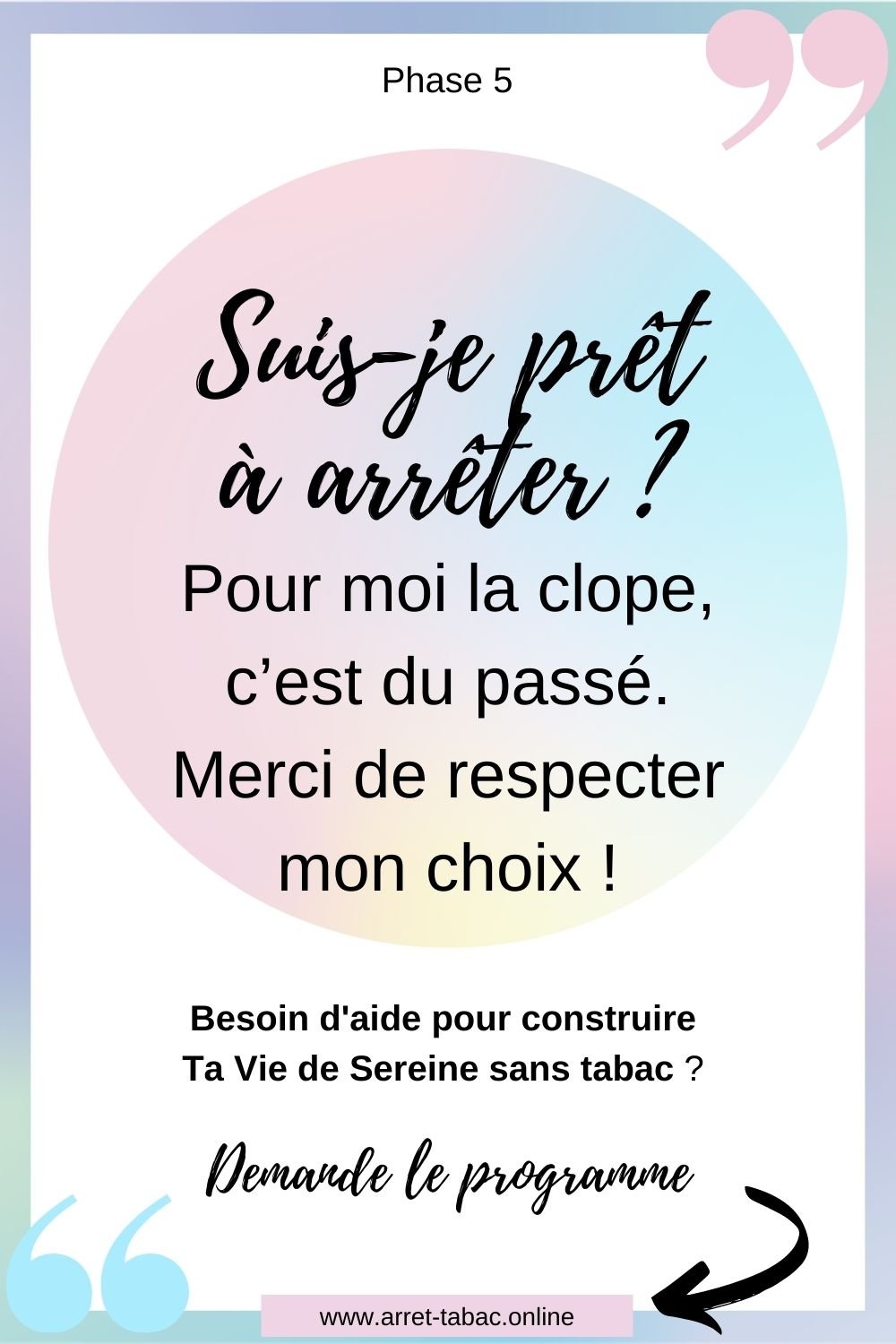 C'est décidé, j'arrête de fumer ! - Ma vie sans tabac